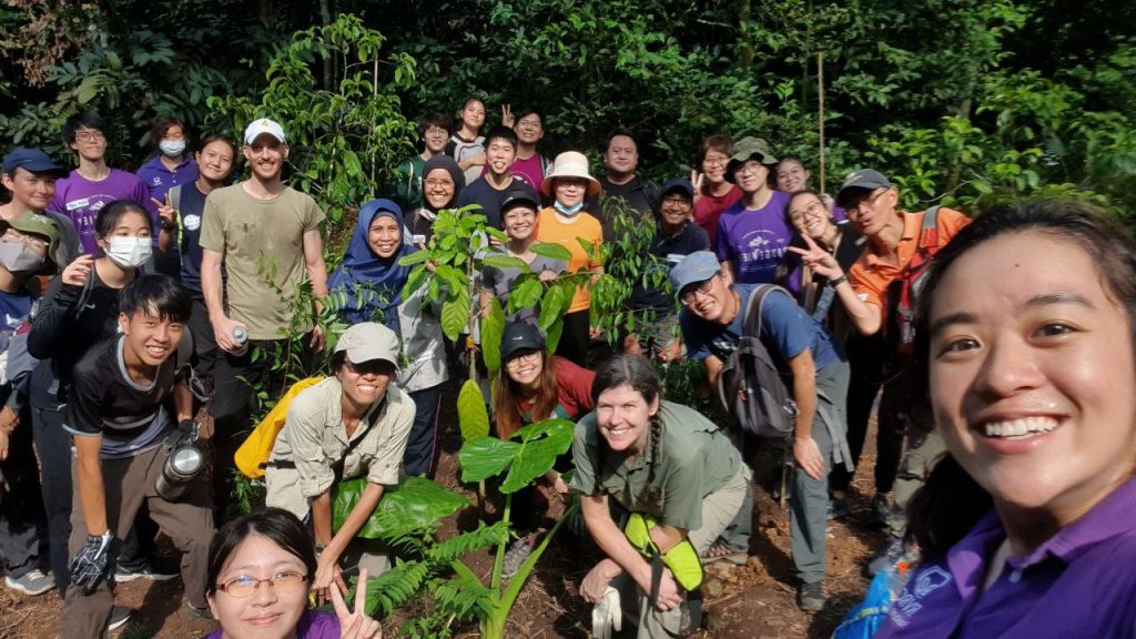 Ridge View: Heart Of NUS - RV FoRestore- Forest Restoration Workshop