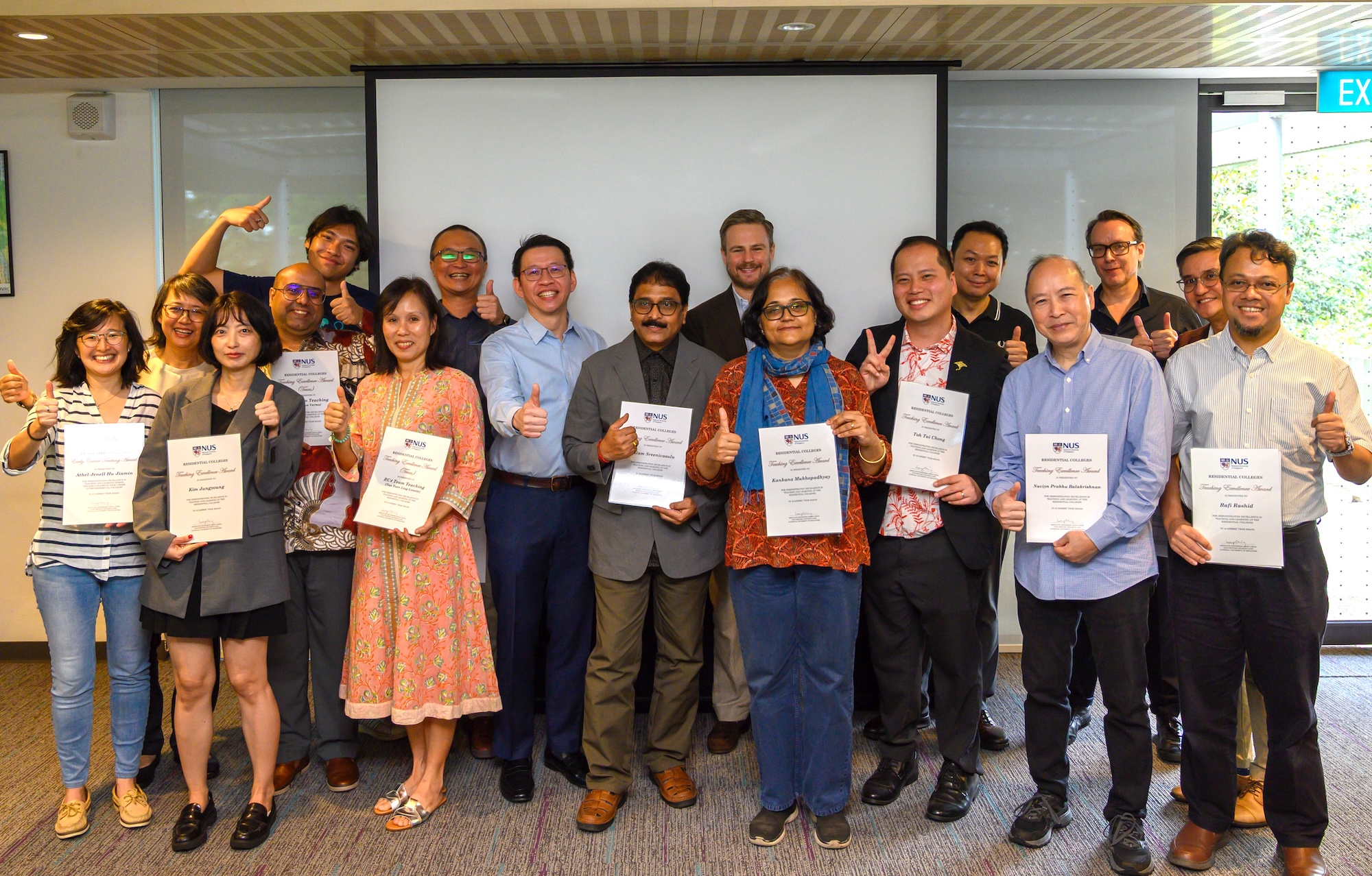 RCTEA Individual and Team awardees AY24/25